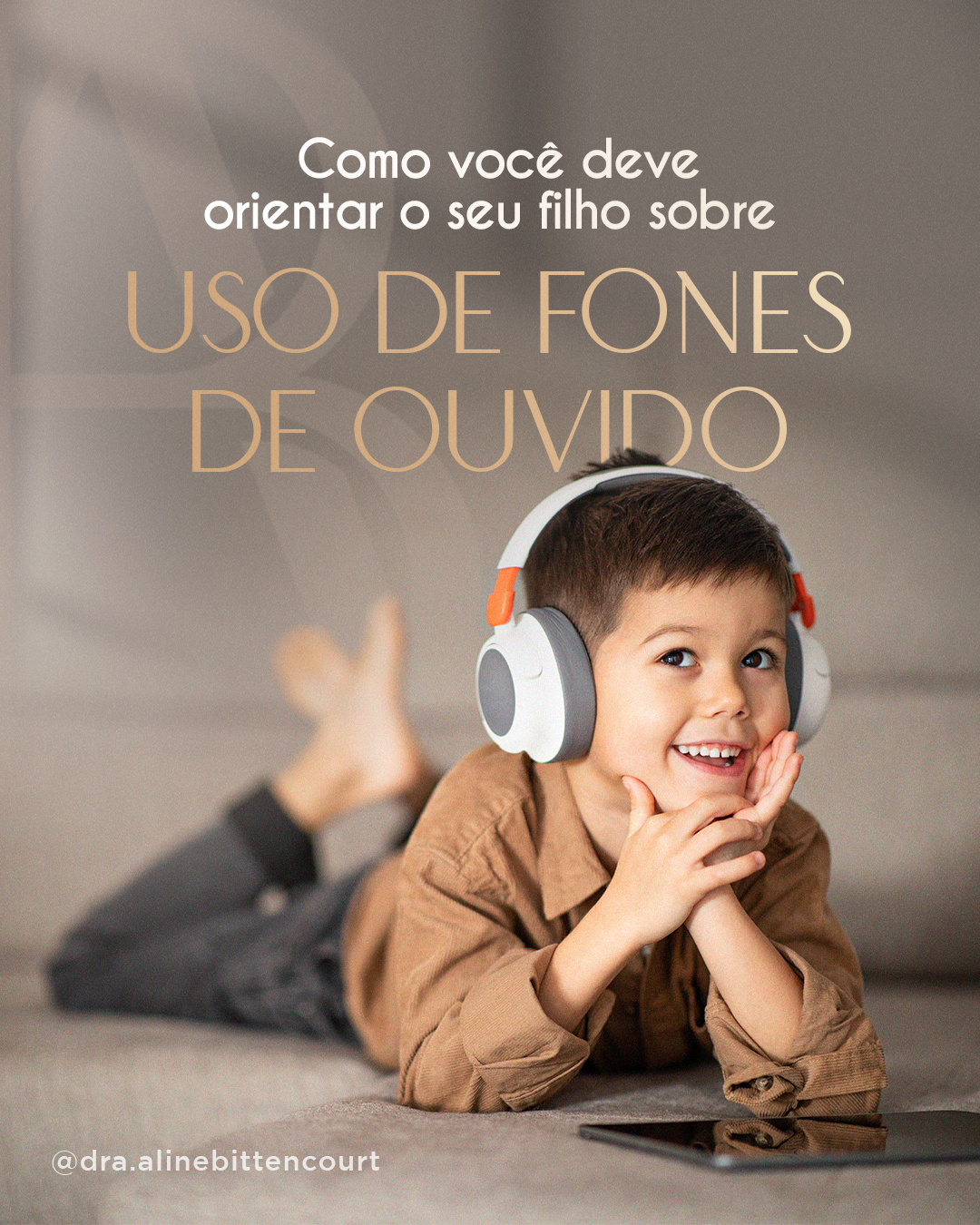 Uso de fones de ouvido